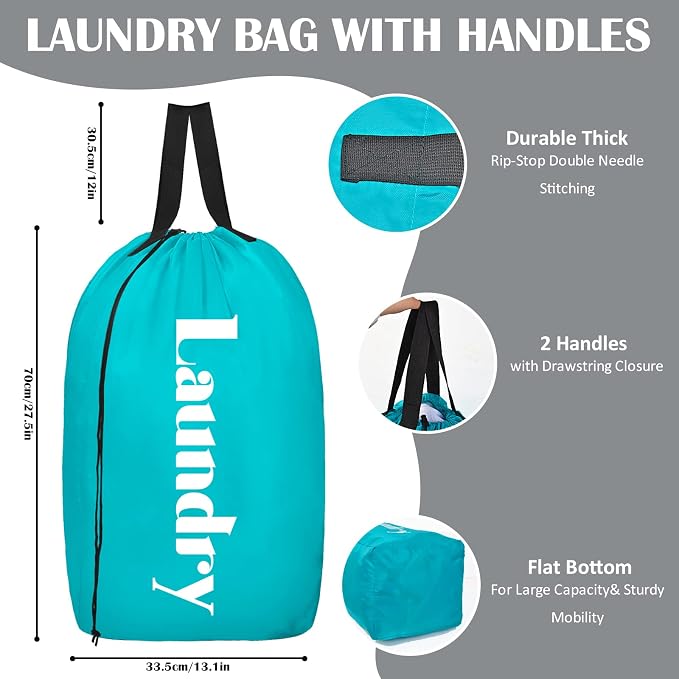 Sylfairy 2 Pack XL Laundry Bag - Image 6