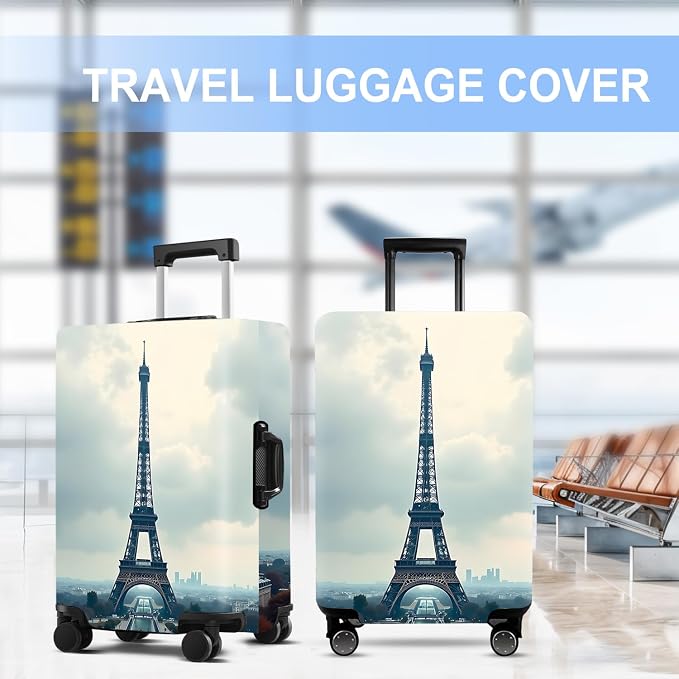 Luggage Cover Washable Suitcase Protector Anti-scratch Suitcase cover Fits - Image 5