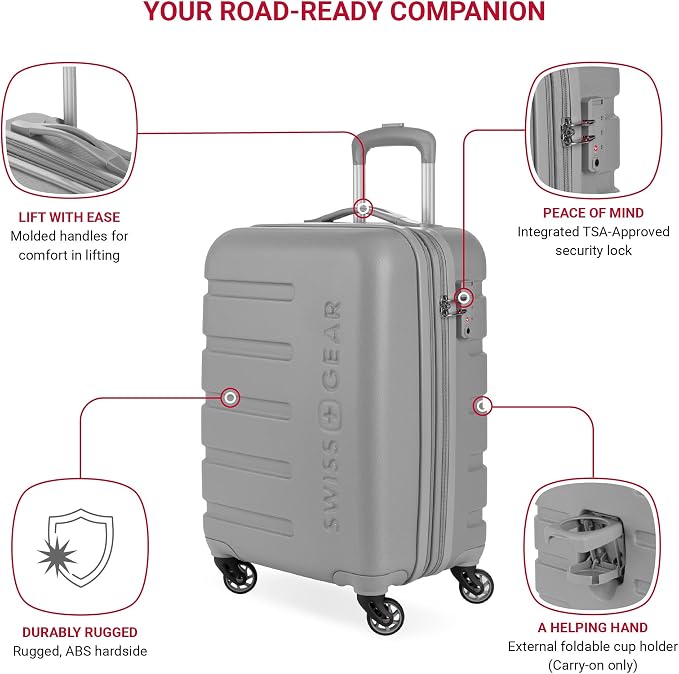 SwissGear 7366 Hardside Expandable Luggage - Image 4