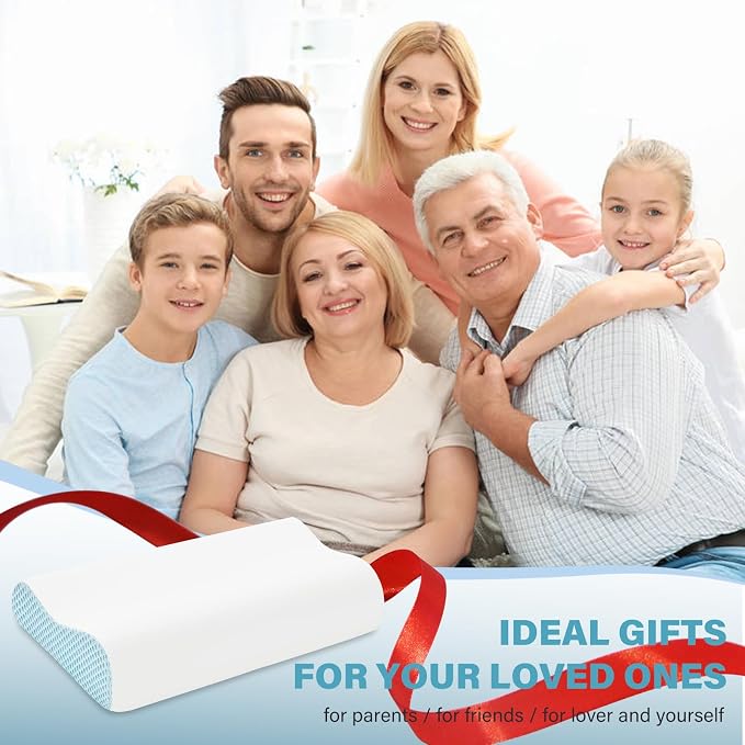 Memory Foam Cooling Bed Pillows - Image 8