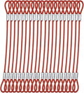 15 pcs 7.9 inch 3mm Thickness Stainless Steel Wire Cable by Bytiyar