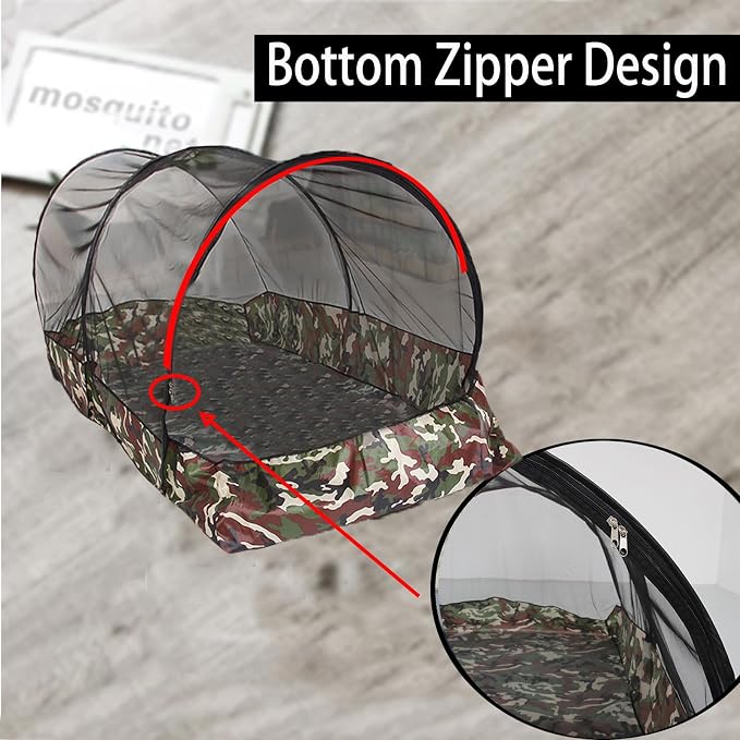 CMINGJ Portable Mosquito Net Foldable Pop-Up Travel Mosquito Net - Image 4