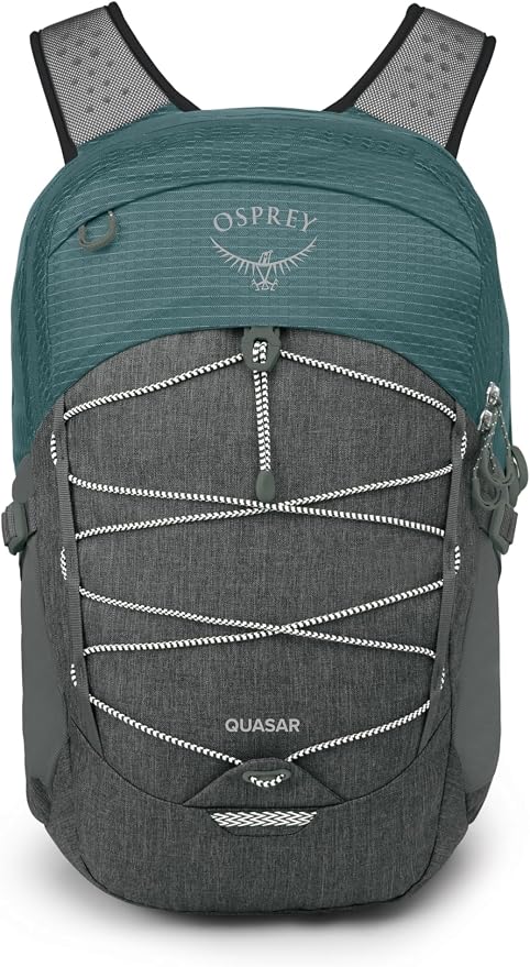 Osprey Quasar 26L Commuter Backpack, Cascade Blue/Coal Grey Heather - Image 6