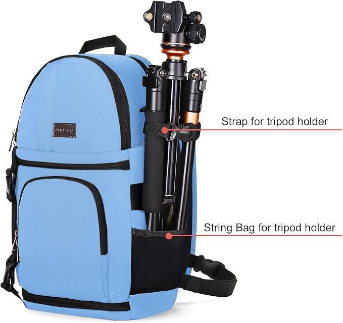 MOSISO Camera Sling Bag, DSLR/SLR/Mirrorless Camera Backpack Case Shockproof - Image 3