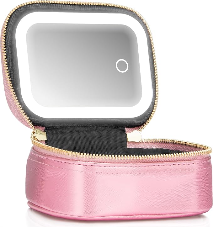 Small Makeup Bag Travel Train Case by Extrei+Gent