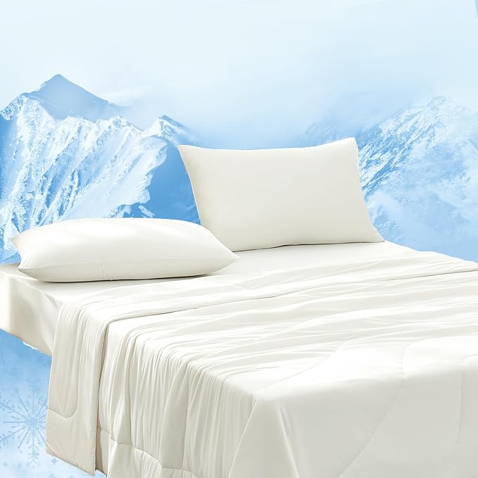 Dream Valley® Outlast® Deepsleep Cooling Comforter, Twin Size, NASA-Grade Space by DreamValley