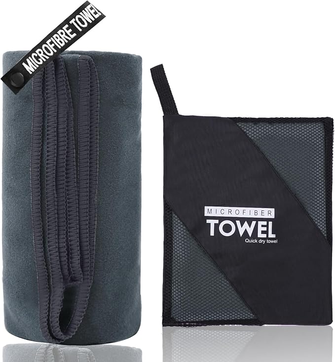Microfiber Travel Towel, Soft Lightweight Quick Dry Towel, Super Absorbent - Image 2