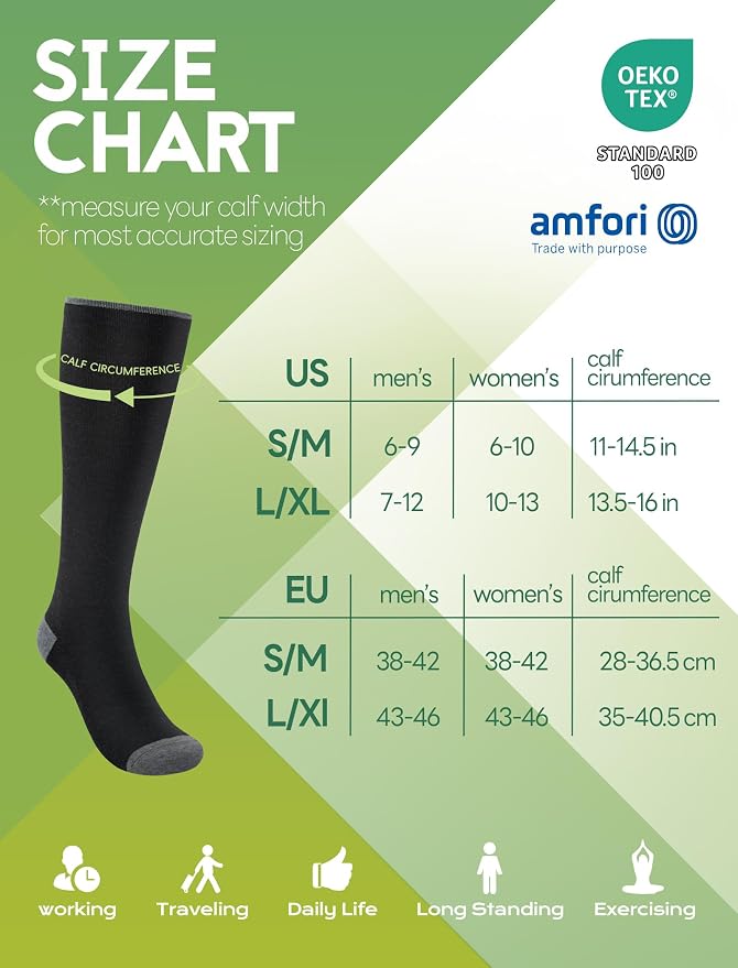 Bamboo Viscose Compression Socks - Image 6