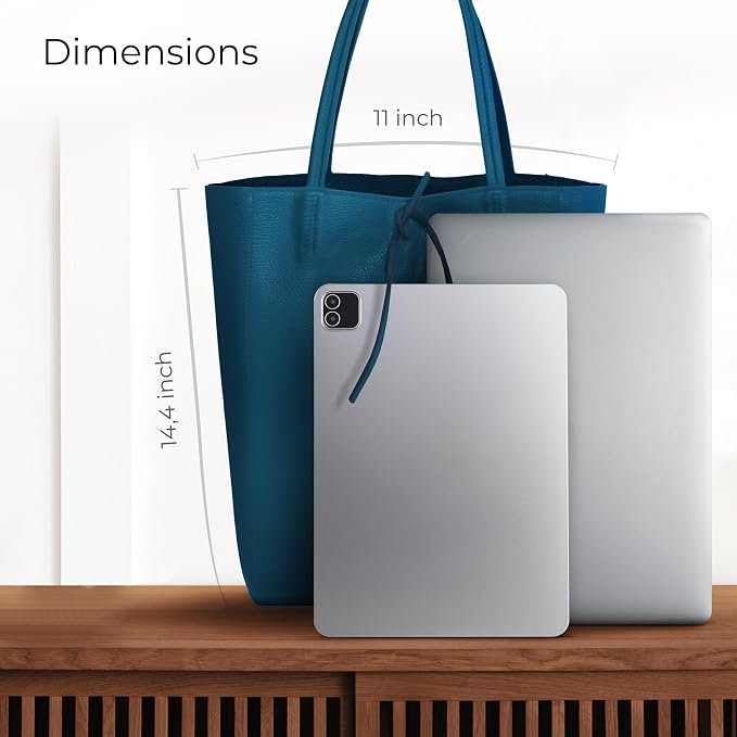 Italian Calf Leather Tote for Women - Image 2