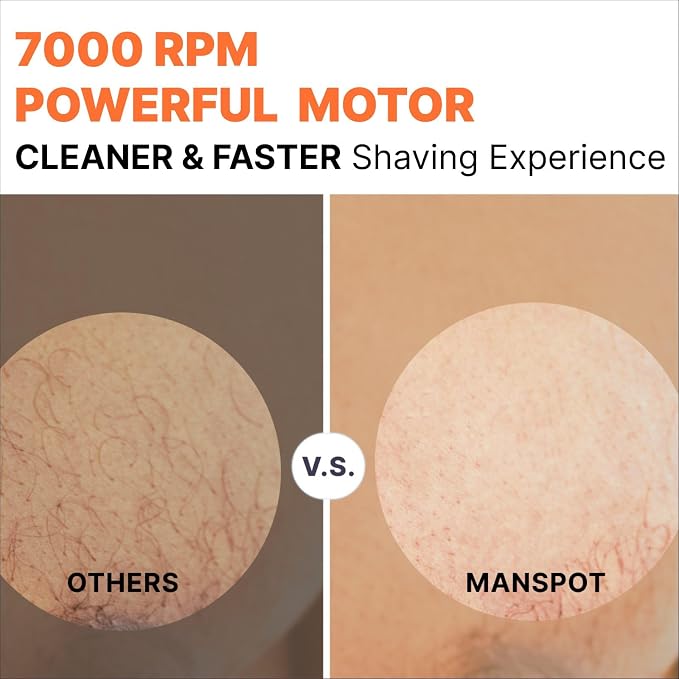 MANSPOT Manscape Groin & Body Hair Trimmer - Image 4