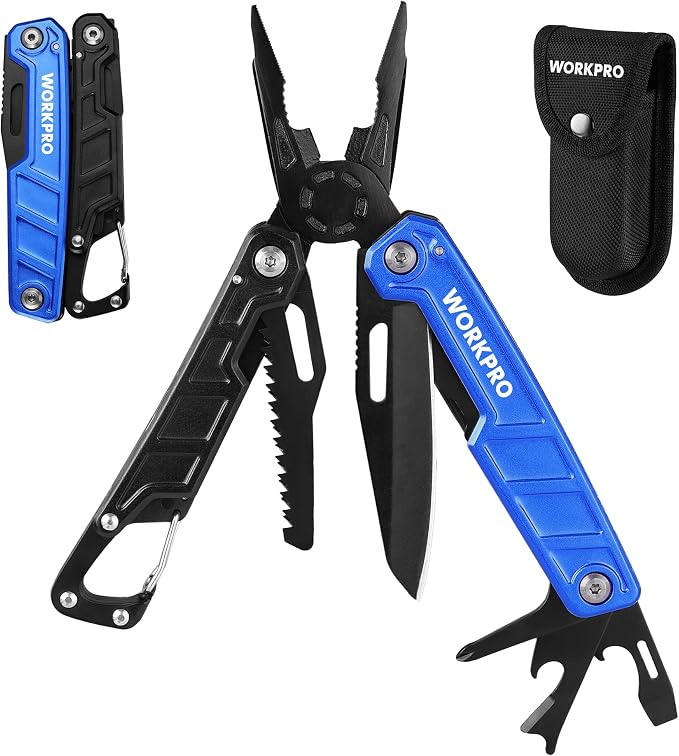WORKPRO Multitool-11 in 1 Camping Tools by WORKPRO