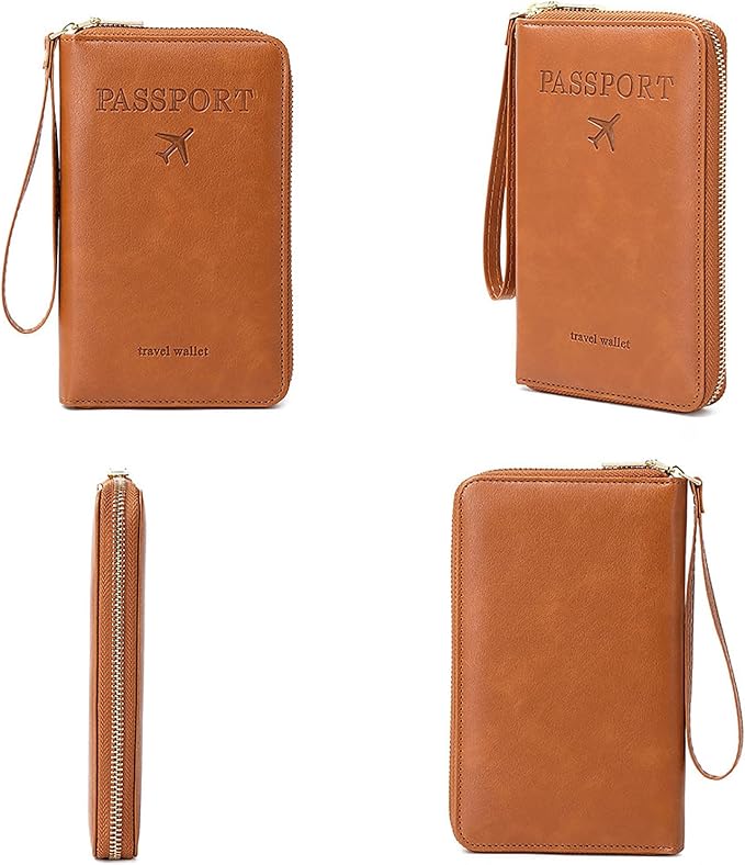Rowgins Rfid Blocking Passport Holder Wallet, Rowgins Rfid Passport Holder - Image 5