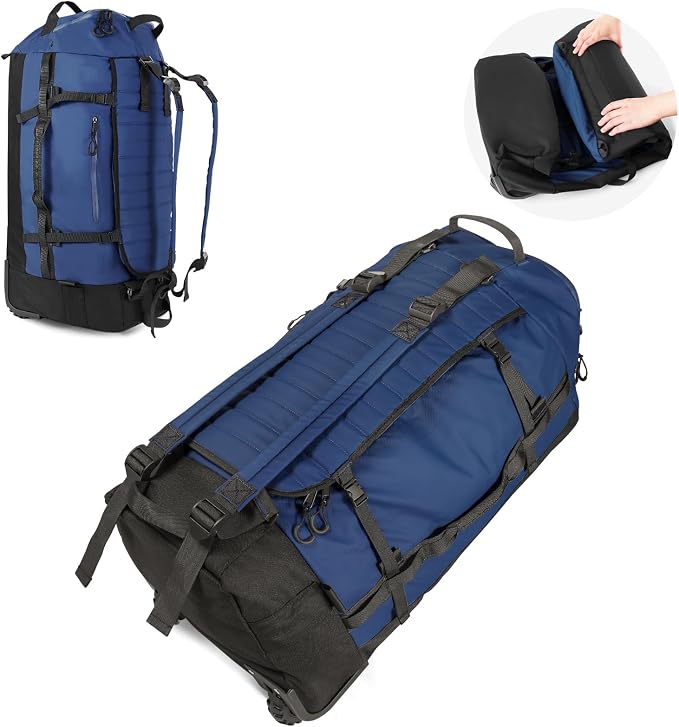 Vomgomfom 86L Collapsible Wheeled Luggage by Vomgomfom