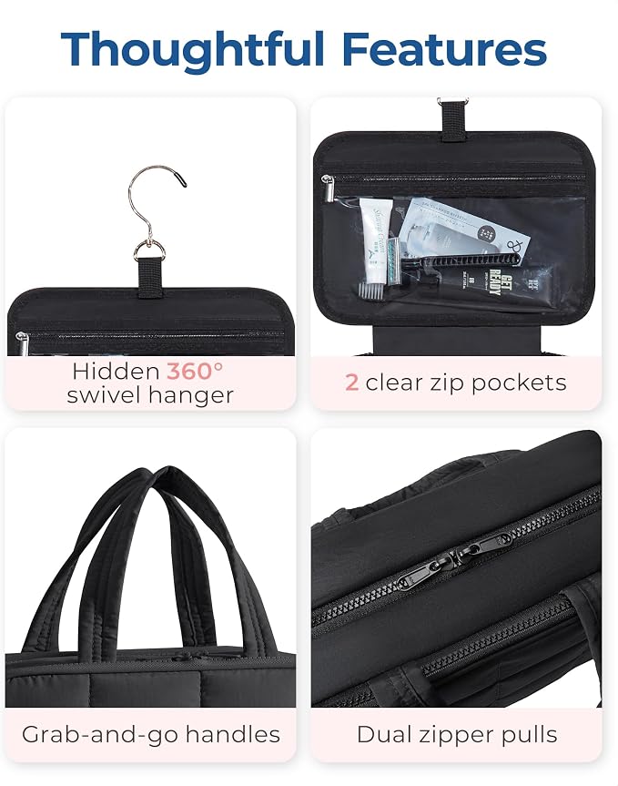 BAGSMART Travel Toiletry Bag - Image 5