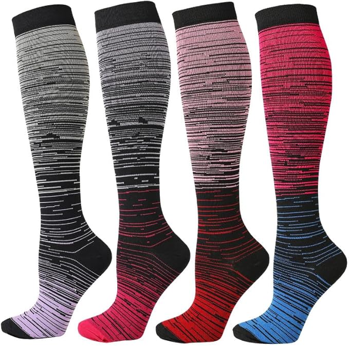 Kickticks 4 Pairs Compression Socks by Kickticks