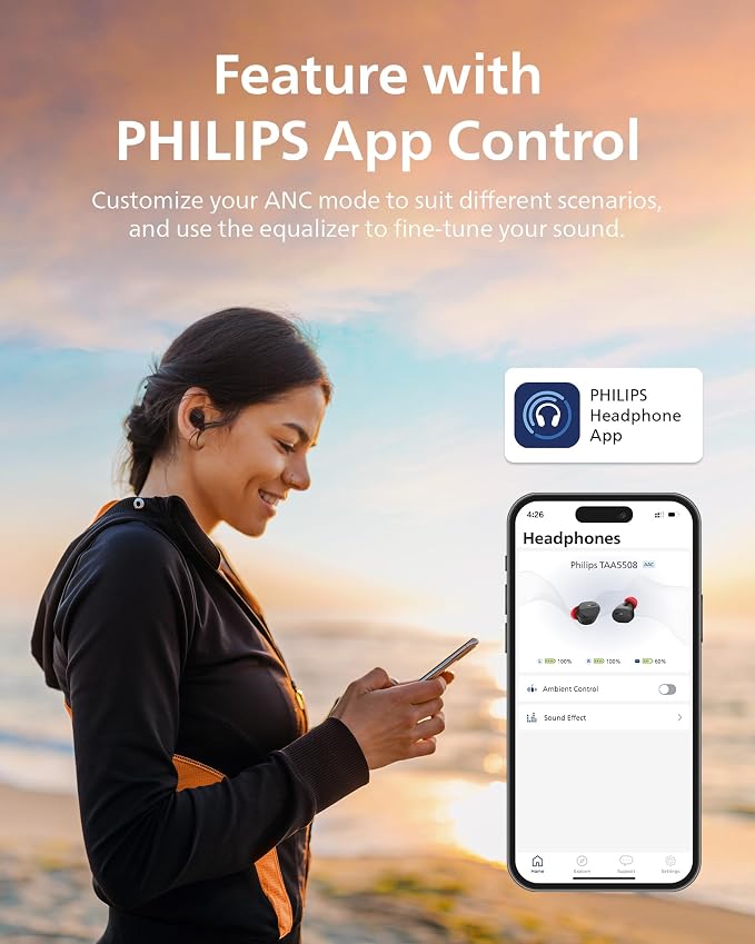 PHILIPS TAA5508 Wireless Earbuds, True Wireless Headphones - Image 9