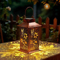 Homemory Hummingbird Solar Lanterns Waterproof, Metal Hanging Hollowed-Out by Homemory