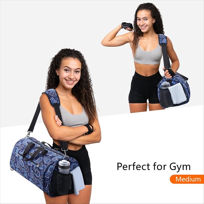 TOPDesign Gym Bag for Women, Duffel Bag - Image 2