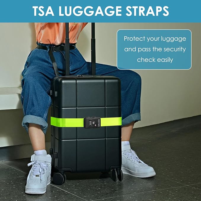 Travel Inspira Luggage Straps for Suitcases - Image 8
