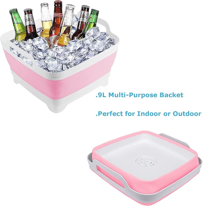 Collapsible Wash Basin 9L, Foldable Dish Tub - Image 9