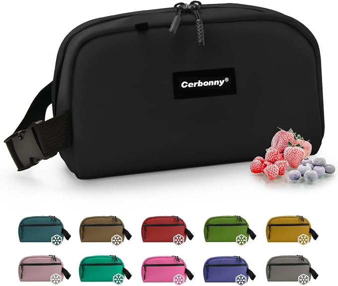 CERBONNY Small Cooler Bag Freezable Lunch by Cerbonny