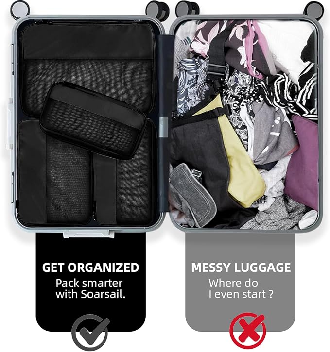 4 Piece Compression Packing Cubes - Image 6