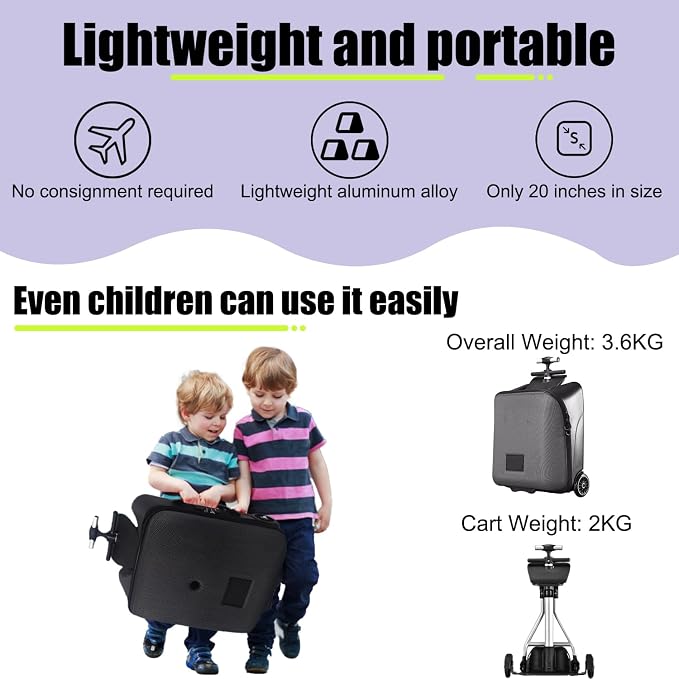 Children's Ride-On Suitcase, Ride on Suitcase - Image 5