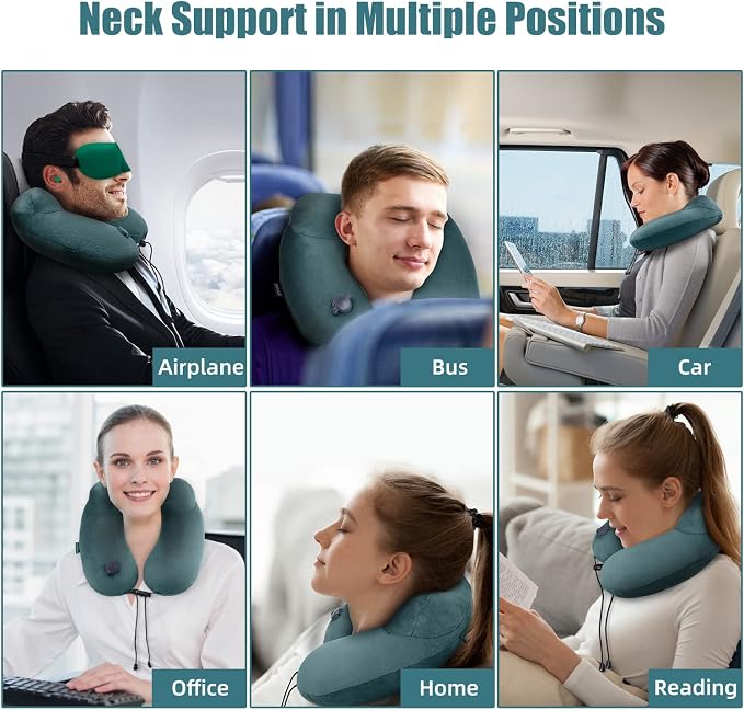urophylla Compact Travel Neck Pillow - Image 6