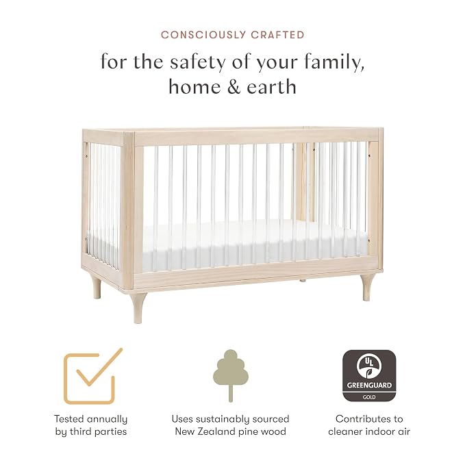 Babyletto Lolly 3-in-1 Convertible Baby Crib - Image 4