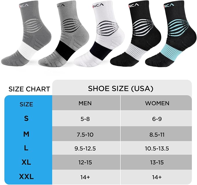 NEENCA Medical Compression Socks, Ankle Compression Stockings - Image 6