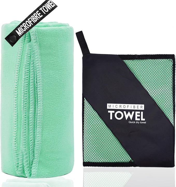 Microfiber Travel Towel, Soft Lightweight Quick Dry Towel, Super Absorbent - Image 2