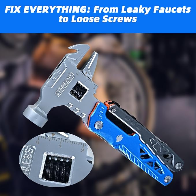 18-in-1 Multipurpose Tool Kit, Survival Camping Gear & Fishing Gifts - Image 7