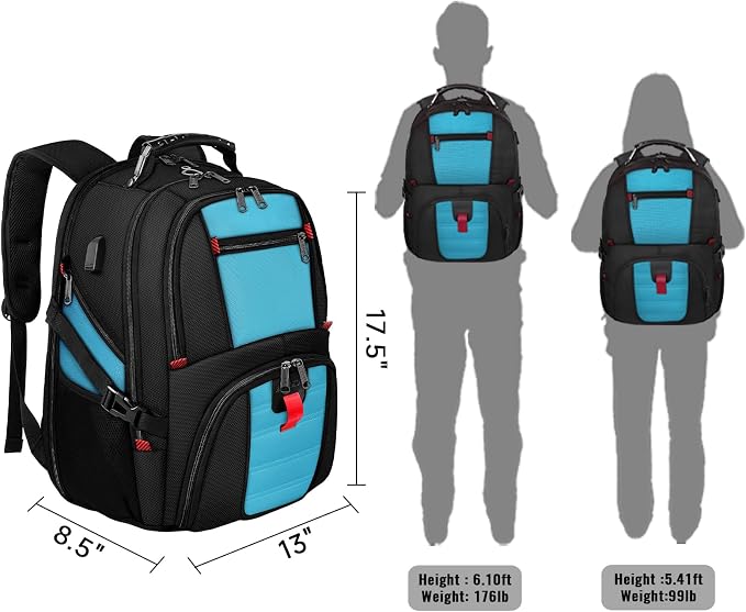 YOREPEK Travel Backpack, Extra Large 50L Laptop Backpacks - Image 7