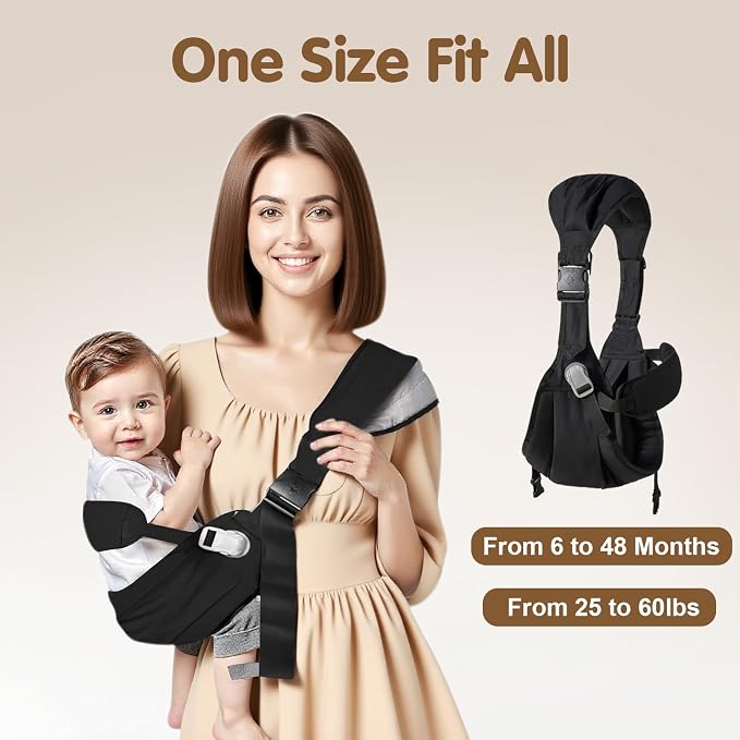 Baby Sling Carrier, Toddler Carrier, 2025 New Baby Sling - Image 6