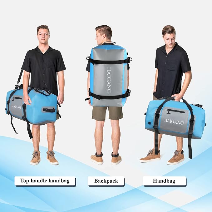70L Waterproof Duffel Bag Travel Dry Bag, Large Capacity, Adjustable Thickened - Image 3