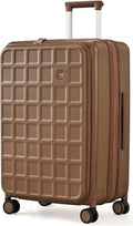 aji Expandable Top Opening 26 Inch Checked Luggage by AJIVALUESTYLISHQUALITY