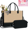 TOPDesign Personalized Initial Canvas Tote Bag, by TOPDesign