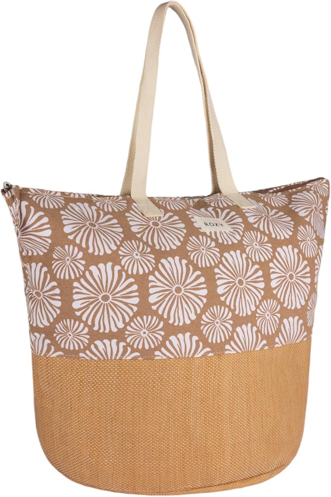 Roxy Women's Beach Tote Bag | Travel | Vacation | Straw | Lightweight | - Image 6