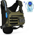 Hydration Vest（The design patent has been granted ）with 2L Water Bladder by WOISIASO
