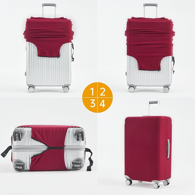 Travelkin Luggage Covers For Suitcase Tsa Approved, Suitcase Cover Protector - Image 7
