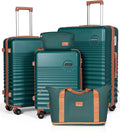 Luggage Sets 5 Piece, Suitcases by CONCEPTEN