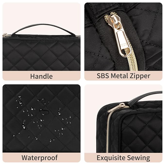 CUBETASTIC Hanging Travel Toiletry Bag, Makeup Bag - Image 5