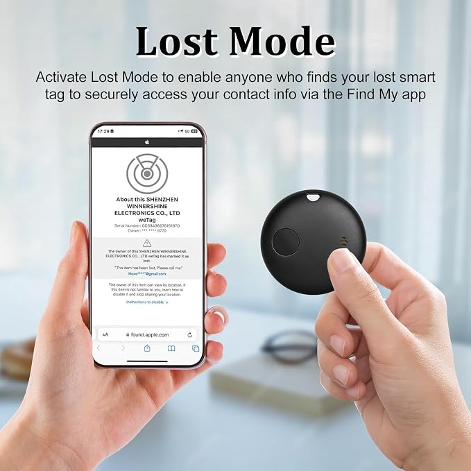 Geevon Smart tag-4 Pack Bluetooth Tracker Work - Image 7