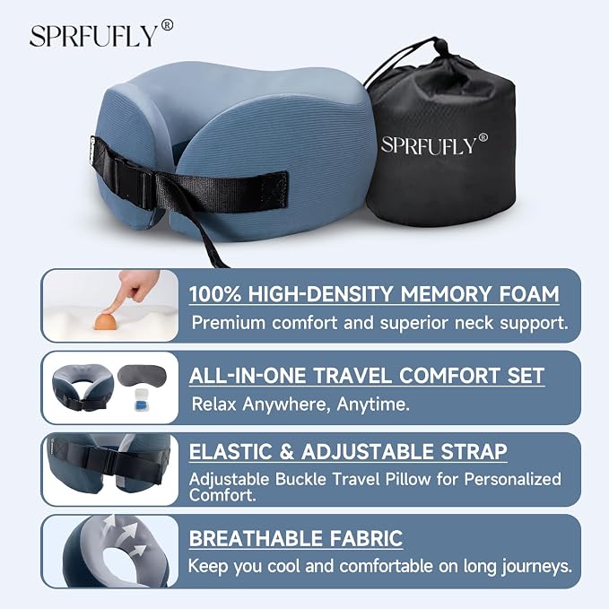 Travel Pillow/Neck Brace, Airplane Pillow - Image 5
