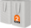 Lifewit 2 Pack Laundry Hamper Large Collapsible Laundry Baskets, Freestanding by Lifewit