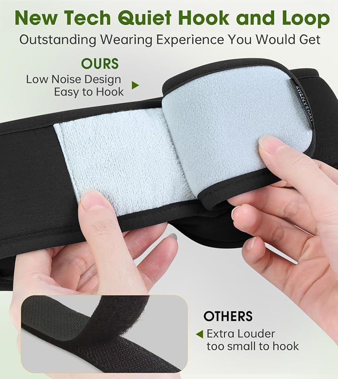 Bamboo Cotton Sleep Mask with Bluetooth Wireless Headphones - Image 5