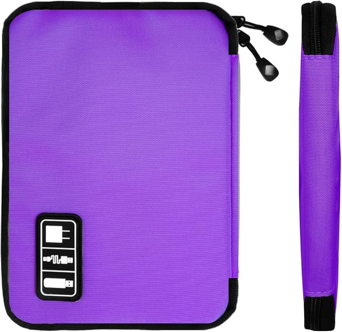 Electronics Travel Organizer, Portable Waterproof Electronic Travel Storage Bag - Image 5