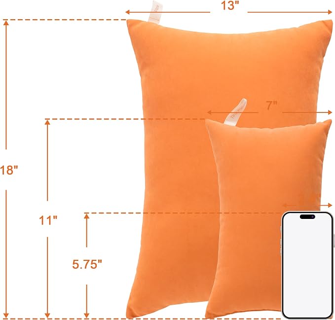 NTBAY Tiny Pillows, Down Alternative 7"x11" Microfiber Mini Pillows - Image 5