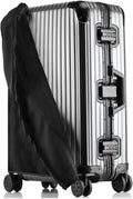 Transparent PVC Suitcase Cover, No Disassembly Required Clear Luggage Protector by Linpr
