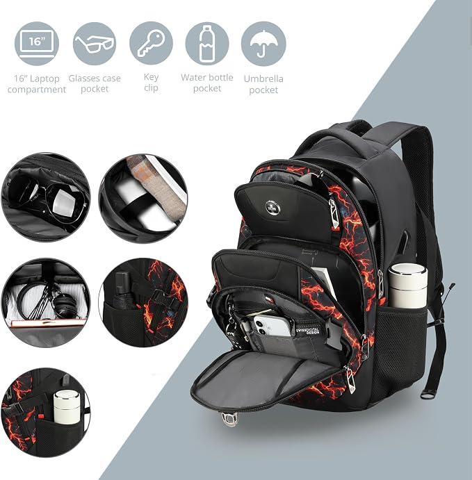 Swissdigital Laptop Backpack - Image 8